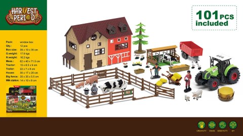 MEGA Zestaw Farmer z Traktorem + Akcesoria MEGA Zestaw Farmer z Traktorem + Akcesoria