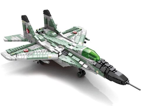 Klocki techniczne Samolot myśliwski dalekiego zasięgu MIG-29 1290ele ZA5800
