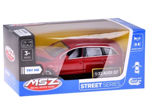 Auto Suv Audi Q7 1:32 metalowe autko ZA3748