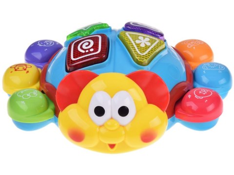 Uciekający robaczek interaktywna zabawka do raczkowania melodie ZA5953