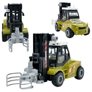 WOOPIE Wózek Widłowy Zaciskowy z Przyczepą Dźwięki Światła