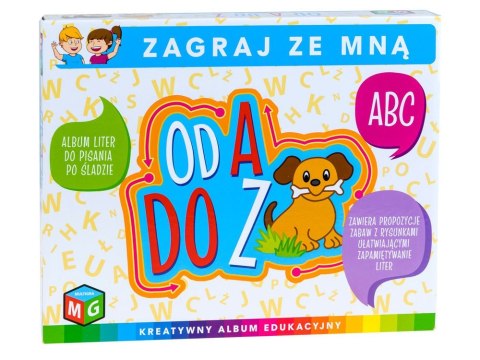 Od A do Z Album Edukacyjny do Nauki Pisania KS0011 Od A do Z Album Edukacyjny do Nauki Pisania KS0011
