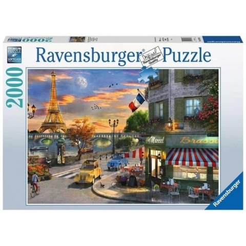 Puzzle 2000 Zachód słońca w Paryżu Puzzle 2000 Zachód słońca w Paryżu