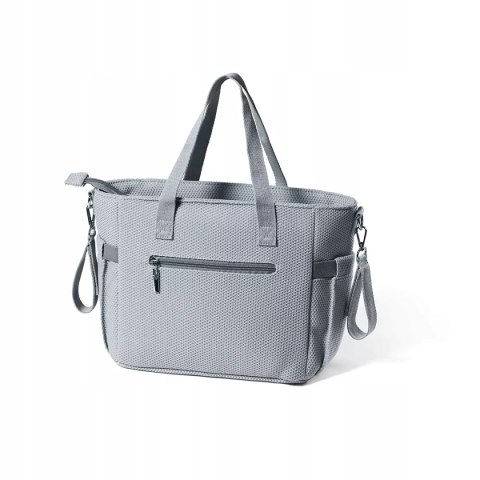 Torba dla mamy do wózka BabyOno CARMEN szara - elegancka i funkcjonalna