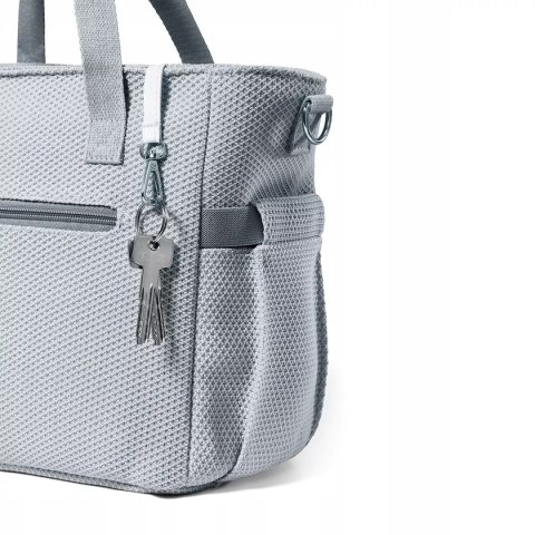 Torba dla mamy do wózka BabyOno CARMEN szara - elegancka i funkcjonalna