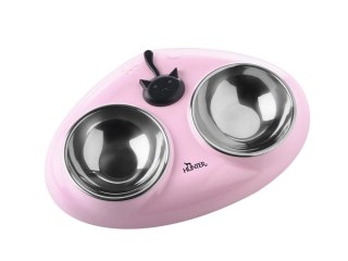Hunter Miska dla kota podwójna Moulins 150 ml róż