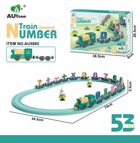 Kolejka Matematyczny Pociąg 53el. Kolejka Matematyczny Pociąg 53el.