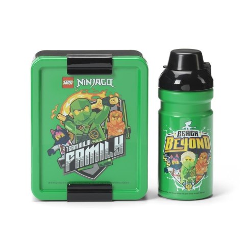 LEGO(R) lunchset Ninjago zielony LEGO(R) lunchset Ninjago zielony