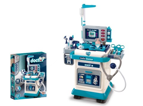 MEGA Zestaw Lekarza Niebieski + Akcesoria MEGA Zestaw Lekarza Niebieski + Akcesoria
