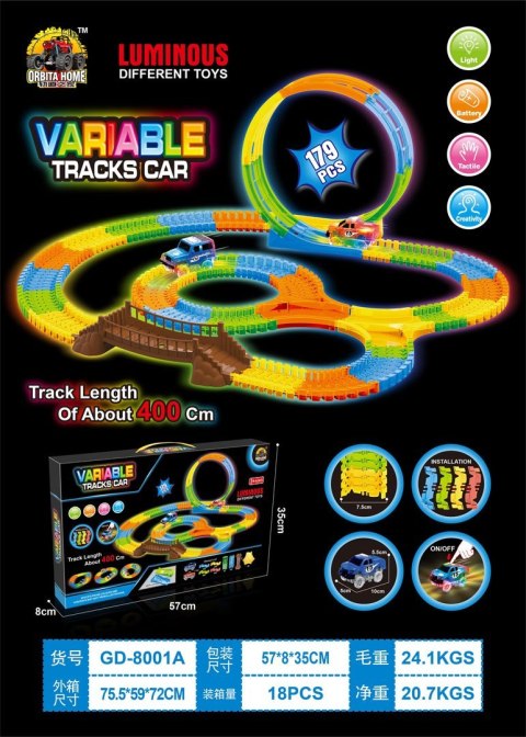 Tor Samochodowy Wyścigowy VARIABLE 179el. Tor Samochodowy Wyścigowy VARIABLE 179el.