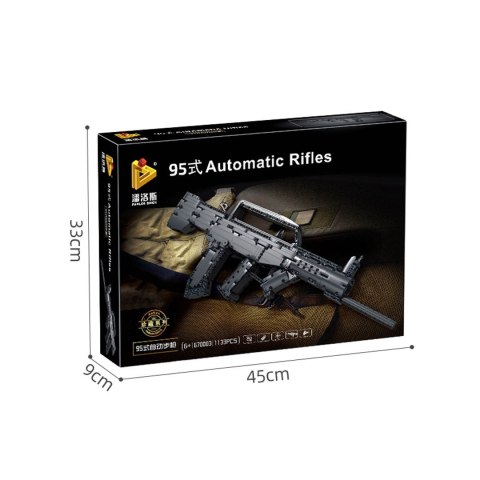 Zestaw Klocków Militaria Karabin 1133el. Zestaw Klocków Militaria Karabin 1133el.