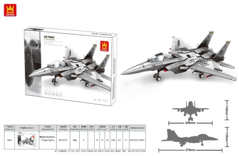 Zestaw Klocków Myśliwiec 223el. Zestaw Klocków Myśliwiec 223el.