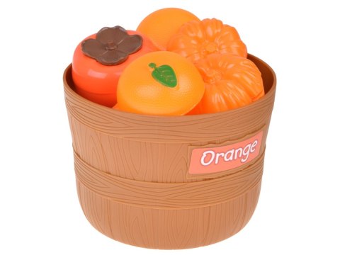 Zestaw do krojenia warzyw i owoców na rzepy + nauka kolorów - 34 ele ZA5904