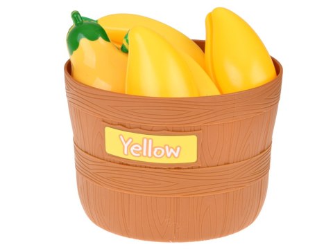 Zestaw do krojenia warzyw i owoców na rzepy + nauka kolorów - 34 ele ZA5904