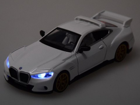 Auto Metalowe sportowe BMW 3.0 CSL 1:34 Efektami Dźwięk i Światło ZA5948
