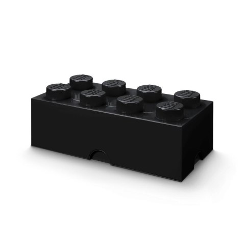 LEGO(R) pojemnik klocek ósemka czarny LEGO(R) pojemnik klocek ósemka czarny