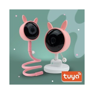 MARY'S MW61442 Niania kamera elektroniczna Królik różowy WIFI TUYA