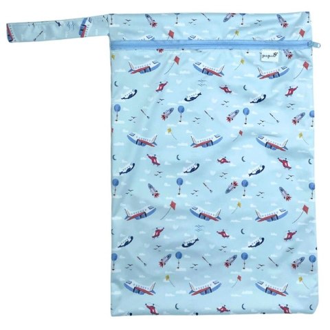 Średni worek na basen i pieluszki SAMOLOTY Średni worek na basen i pieluszki SAMOLOTY