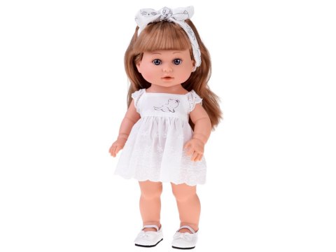 Urocza Lalka Jaśminka z długimi włosami 38cm w eleganckim ubranku ZA5876