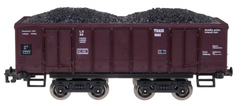 Kolejka z funkcją Dymu dla dzieci 5+ Długi tor + Lokomotywa retro + 4 wagony Kolejka z funkcją Dymu dla dzieci 5+ Długi tor + Lokomotywa retro + 4 wagony