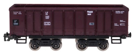 Kolejka z funkcją Dymu dla dzieci 5+ Długi tor + Lokomotywa retro + 4 wagony Kolejka z funkcją Dymu dla dzieci 5+ Długi tor + Lokomotywa retro + 4 wagony