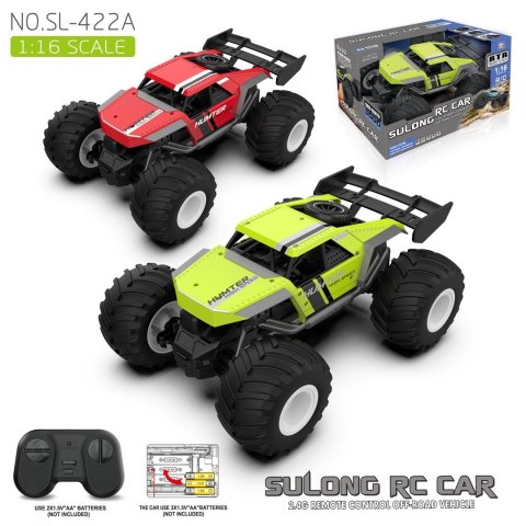 R/C Crawler 1:16 HUNTER Czerwony R/C Crawler 1:16 HUNTER Czerwony