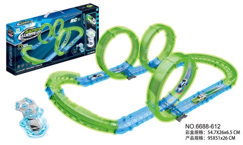 Tor Wyścigowy Świecący w Ciemności 38el. Tor Wyścigowy Świecący w Ciemności 38el.