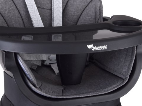 Wielofunkcyjny fotel obracane krzesełko do karmienia 6w1 dla dzieci ZA5659