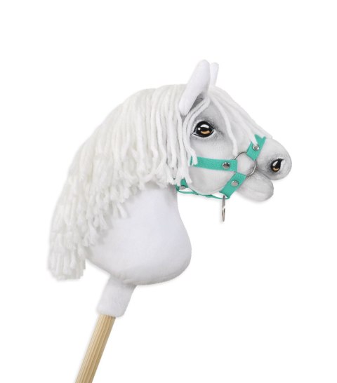 Kantar dla konia Hobby Horse uniwersalny A4 i A5 zapinany - miętowy Kantar dla konia Hobby Horse uniwersalny A4 i A5 zapinany - miętowy