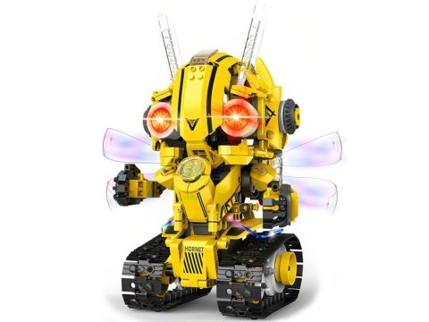 Klocki Techniczne Robots Pro 5w1 Zestaw Pilot + światło LED 673ele RC0743