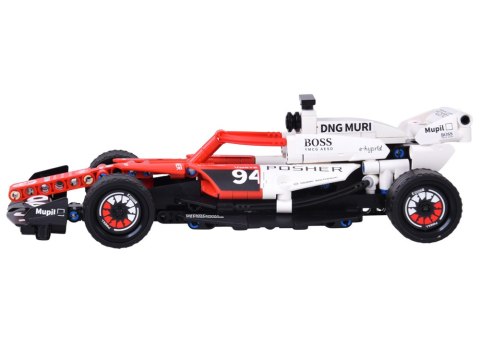 Klocki techniczne BOLID Formuła 1 276ele napęd pull-back naklejki ZA5729