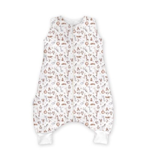 ALBERO MIO Śpiworek - kombinezon z nogawkami S (1,5 TOG) C016 Zoo World