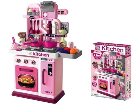 Kuchenka ze światłem i dźwiękiem różowa Kuchenka ze światłem i dźwiękiem różowa