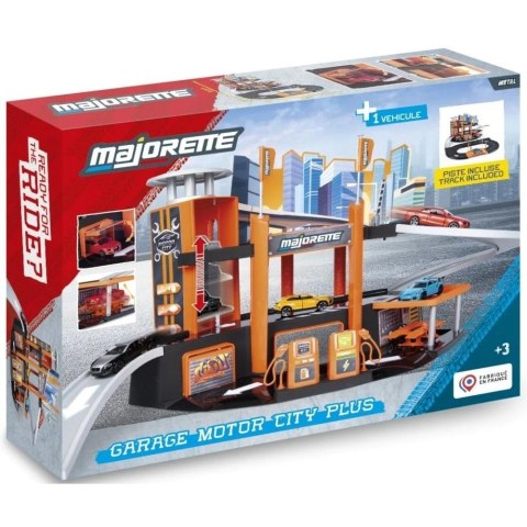Majorette Garaż Motor City plus + auto