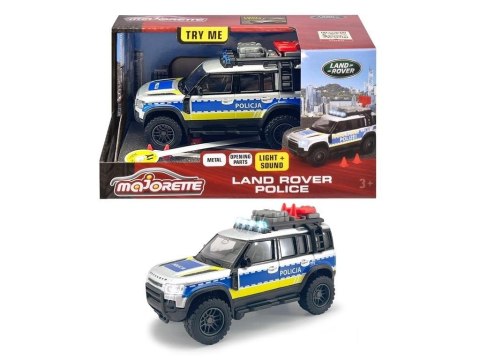 Majorette policyjny Land Rover 12,5cm Majorette policyjny Land Rover 12,5cm
