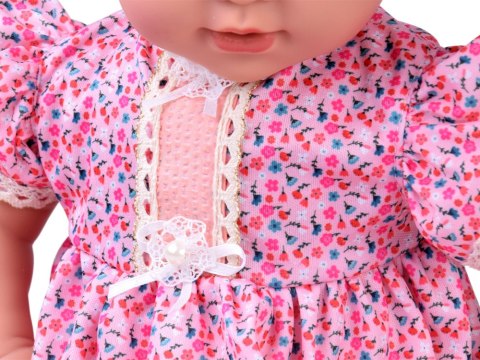 Lalka BOBAS interaktywna 46cm - w liliowej sukience + akcesoria ZA5834