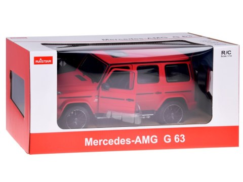 Rastar auto zdalnie sterowane Mercedes AMG G63 1:14 pilot + światła RC0710