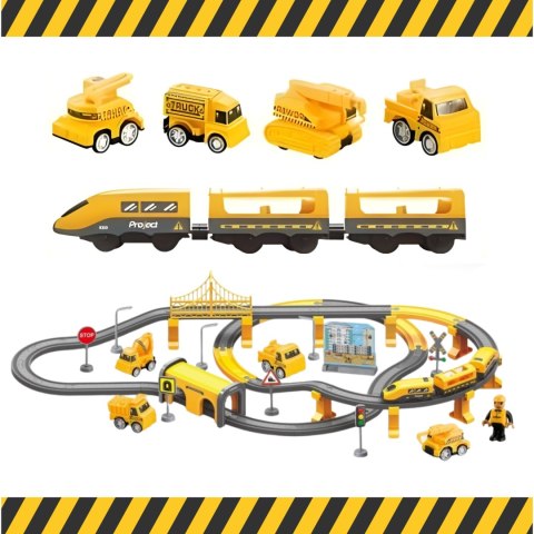 WOOPIE Kolejka Elektryczna Pendolino Zestaw 92el.