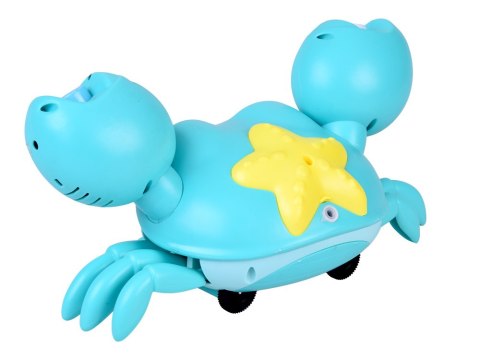 Uroczy chodzący KRAB na BAŃKI MYDLANE automat maszyna świeci gra ZA5717