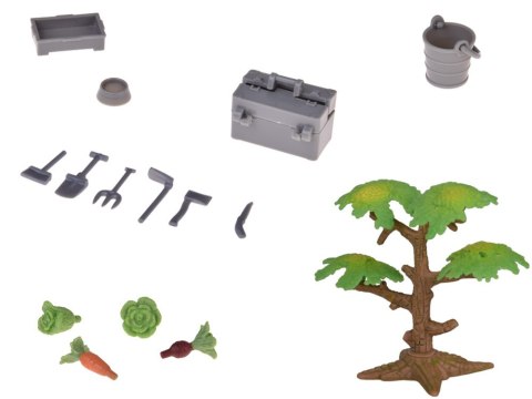 SERIA ZWIERZĘTA FARMA Zestaw WIATRAK młyn 101ele figurki ZA5688