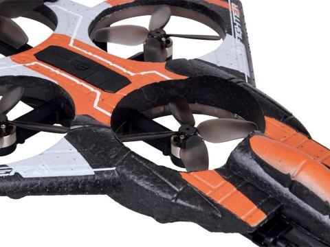 Strzelający DRON Combat - zdalne sterowanie rękawicą i pilotem RC0750