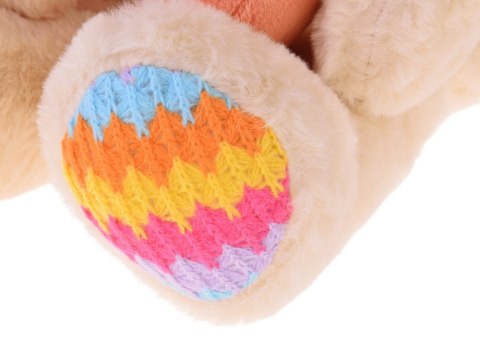 Uroczy Plecak MIŚ pluszowy plecak z regulowanymi szelkami ZA5683