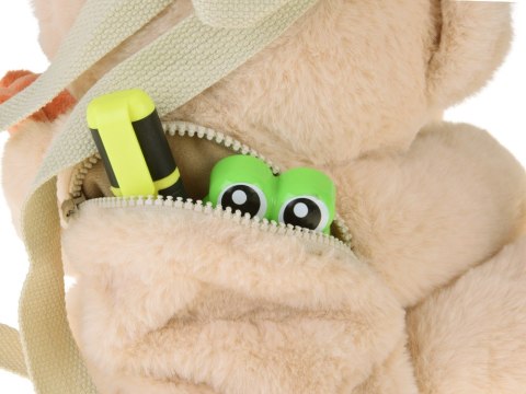 Uroczy Plecak MIŚ pluszowy plecak z regulowanymi szelkami ZA5683