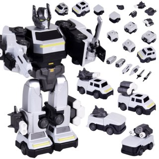 Zabawka Robot Magnetyczny Transformer 2w1- duża figurka - akcesoria ZA6009