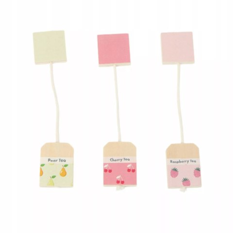 Drewniany zestaw do herbaty dla dzieci z akcesoriami 16 el.