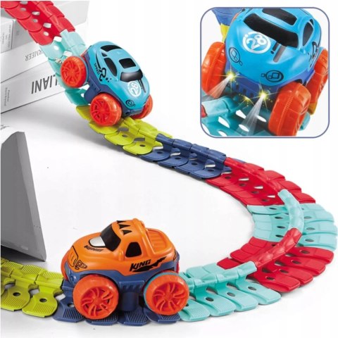 Magiczny tor 291el. - elastyczny tor z autkiem LED dla dzieci