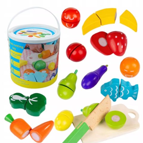 Drewniane owoce i warzywa do krojenia na rzepy YZL-A806