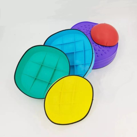 Kamienie sensoryczne zestaw 5 kolorów dla dzieci, ćwiczenia i Zabawa