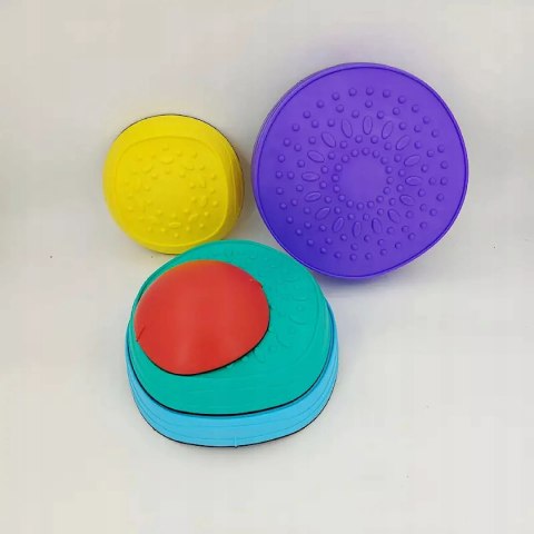 Kamienie sensoryczne zestaw 5 kolorów dla dzieci, ćwiczenia i Zabawa