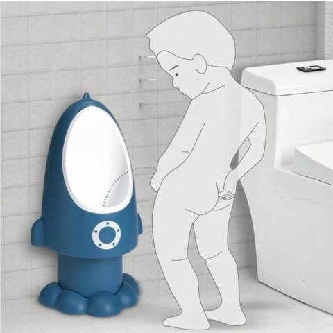 Pisuar Rakieta stojący z możliwością mocowania na ścianie nocnik do nauki